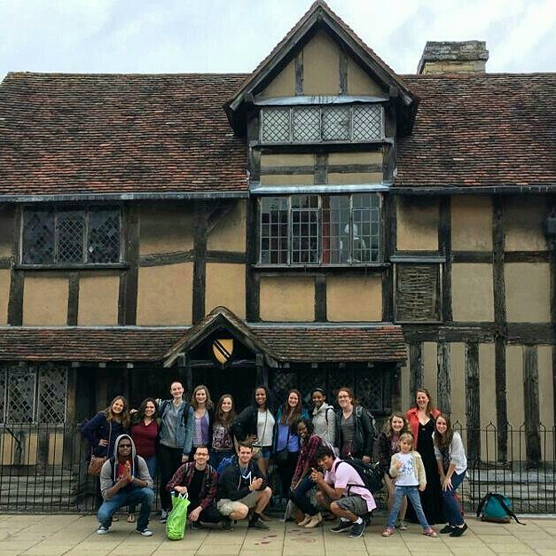 Stopping by Shakespeare's childhood home was shocking for Madeline as it was much larger than she had expected!