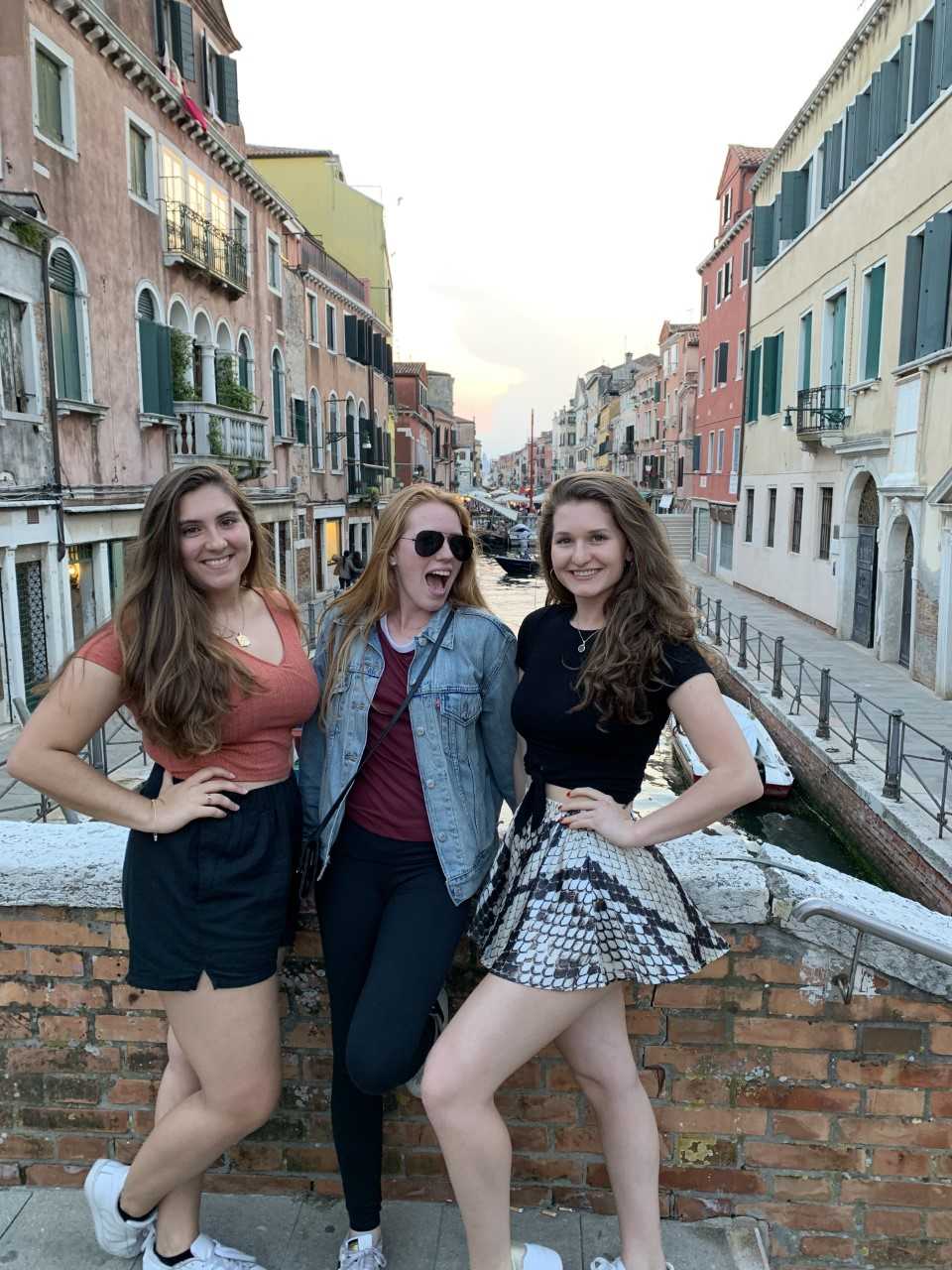 Maria and friends in Bologna