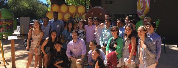 Photo of Duke in Silicon Valley 2016 cohort