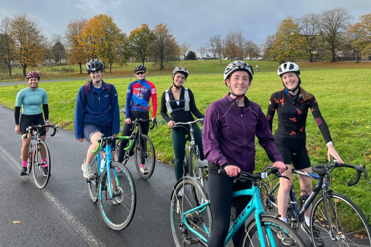Morning cycle throughout Glasgow with University of Glasgow Club Triathlon